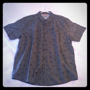 Men’s Field & Stream fly fish print shirt